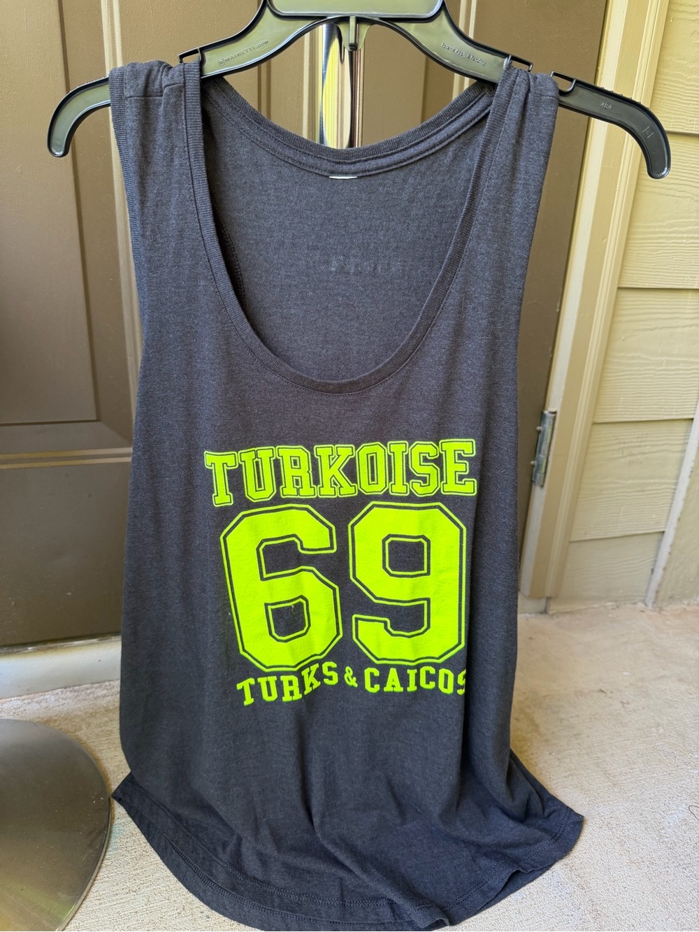 Club Med “45 Shirt”, Turkoise 69 Tank Top
